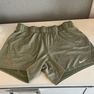 Nike Women's Sage Green Athletic Shorts